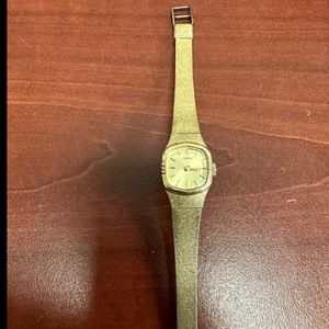 Seiko gold watch vintage